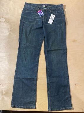 Y2K Lady Enyce Women’s Dark Blue Straight-Leg Jeans 30 (RB)